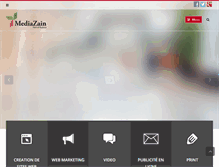Tablet Screenshot of mediazain.com
